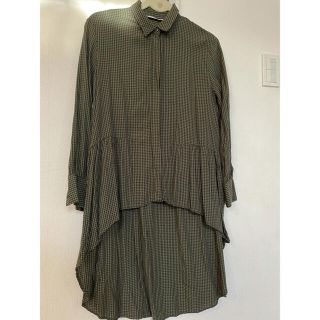 ザラ(ZARA)のZARA シャツワンピース(シャツ/ブラウス(長袖/七分))