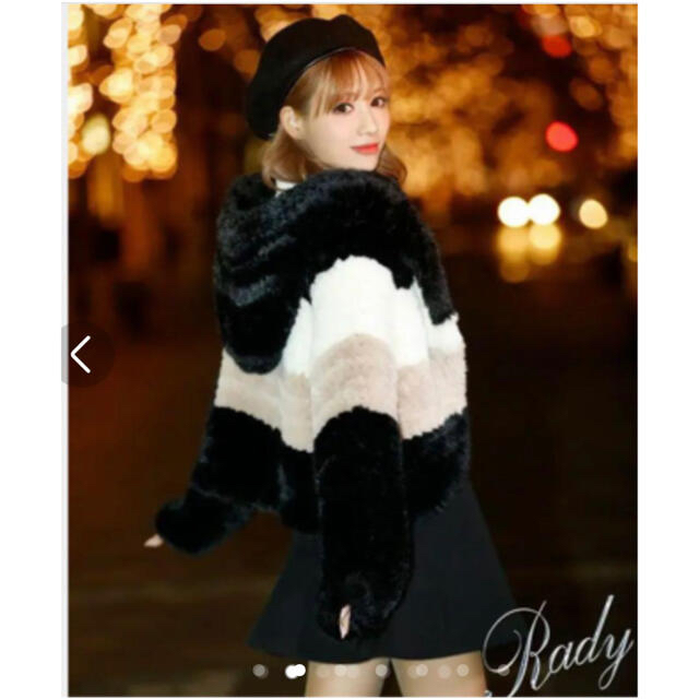 Rady(レディー)のRady   レディ ファーコート レディースのジャケット/アウター(毛皮/ファーコート)の商品写真