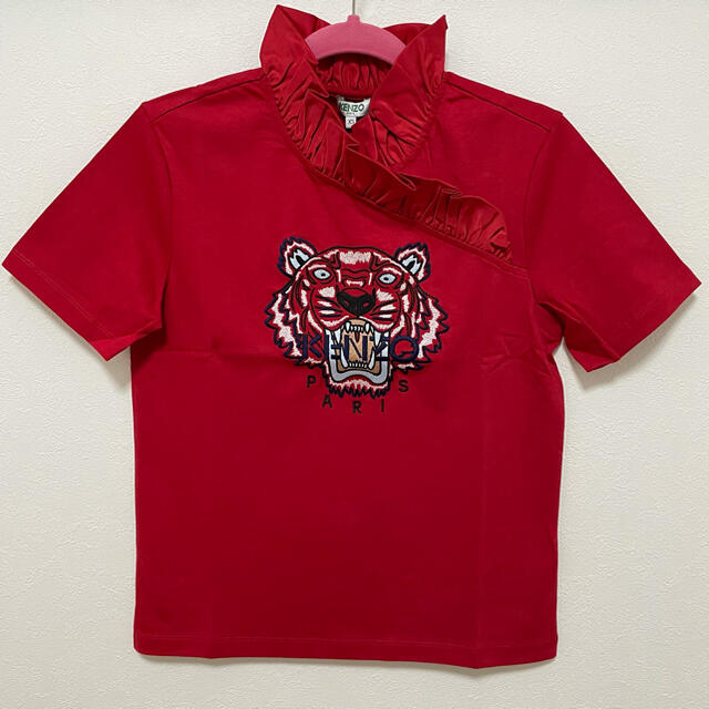 KENZO(ケンゾー)のラッフルTシャツ レディースのトップス(Tシャツ(半袖/袖なし))の商品写真