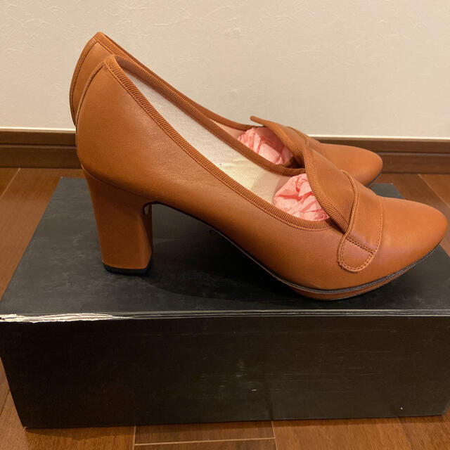 repetto レペット 革靴 パンプス キャメル