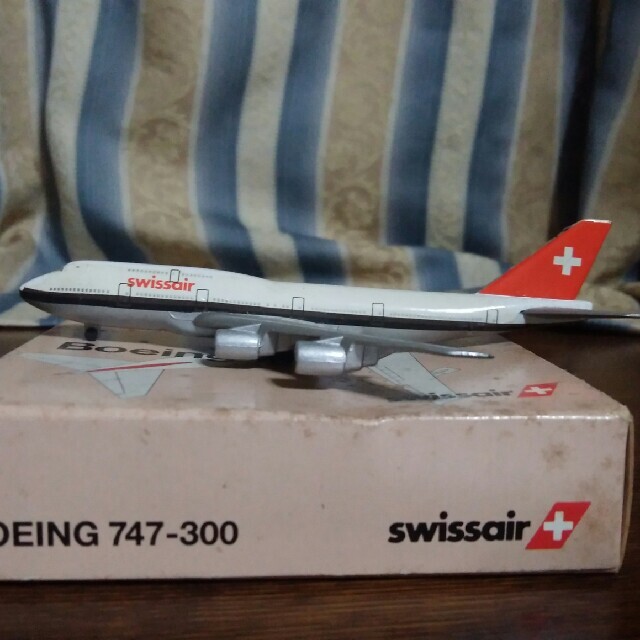 schabak1/600スイス航空B747-300