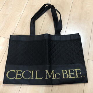 セシルマクビー(CECIL McBEE)のCECIL McBEE/ショップ袋/黒(ショップ袋)
