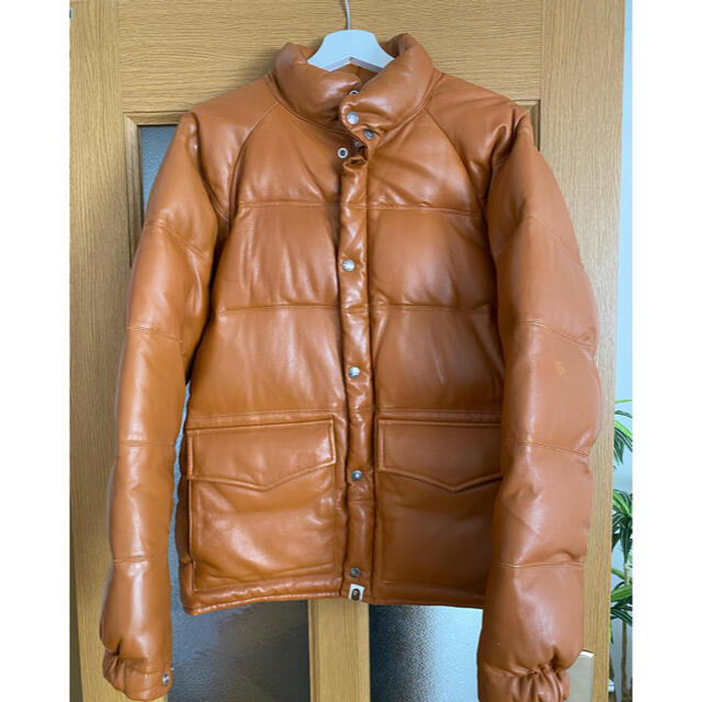 A BATHING APE - 最終値下げAPEエイプレザーダウンジャケット木村拓哉 A BATHING APE - 最終値下げAPEエイプレザーダウンジャケット木村拓哉