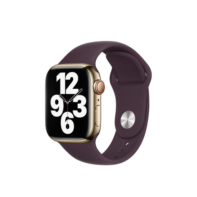 アップル Apple Watch 41mmケース用 ダークチェリースポーツバンド