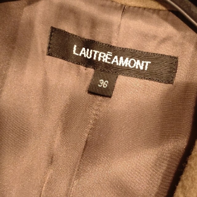 LAUTREAMONT(ロートレアモン)のLAUTREAMONT　BELANDI上質ウールコート レディースのジャケット/アウター(ロングコート)の商品写真