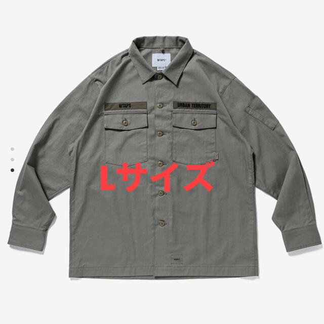 21aw WTAPS BUDS LS COTTON SERGE