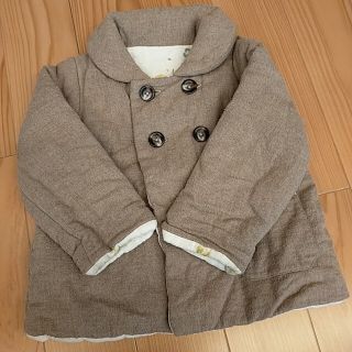 フィセル(FICELLE)の10mois コート ベージュ 80-90cm(ジャケット/コート)