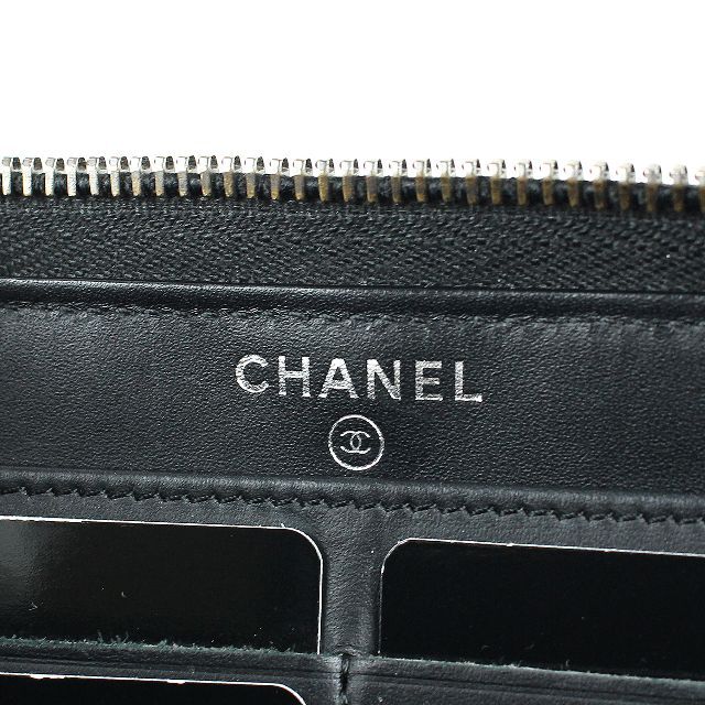 CHANEL(シャネル)のCHANEL シャネル 2.55 長財布 ジップウォレット ブラック レディースのファッション小物(財布)の商品写真