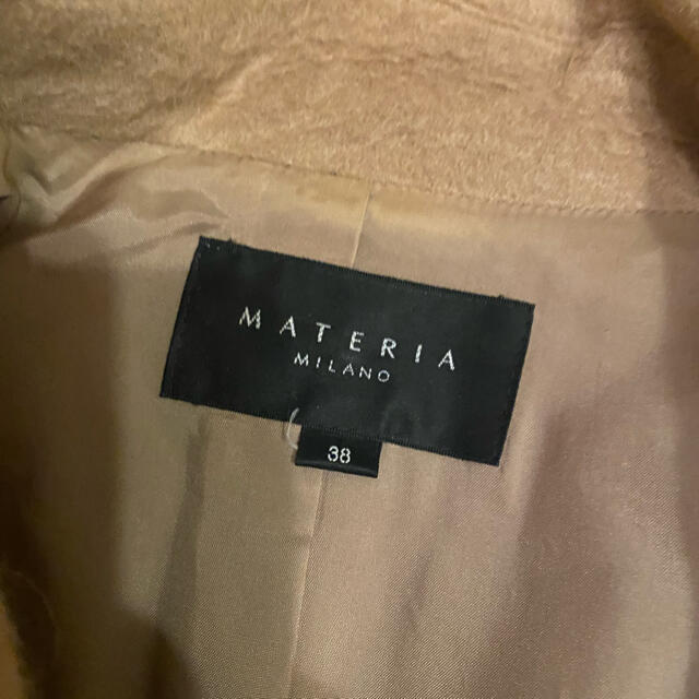 MATERIA(マテリア)のアルパカ70% ハーフコート レディースのジャケット/アウター(その他)の商品写真