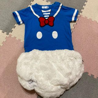 ドナルド❤ベビーTシャツ パンツ 80❤もこもこ♡コスプレ♡ディズニーリゾート