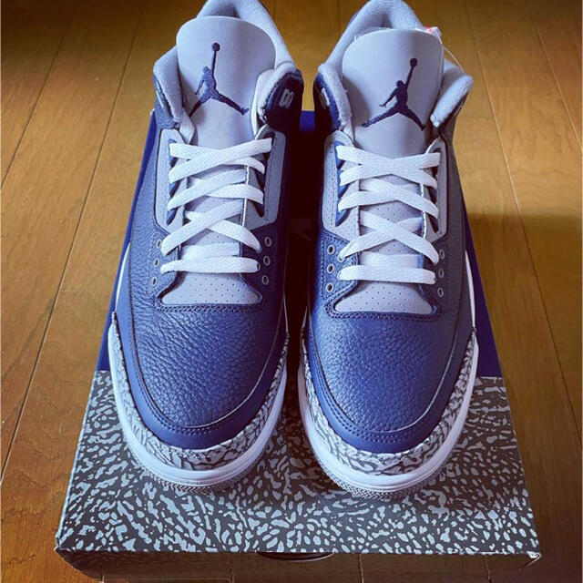 NIKE AIR JORDAN 3 "MIDNIGHT NAVY 27cm