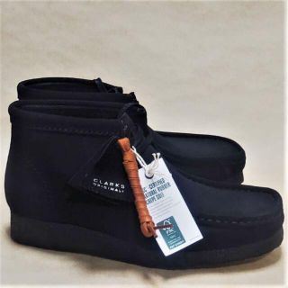 クラークス(Clarks)のクラークス CLARKS ワラビーブーツ UKモデル ブラック UK7.5新着！(ブーツ)