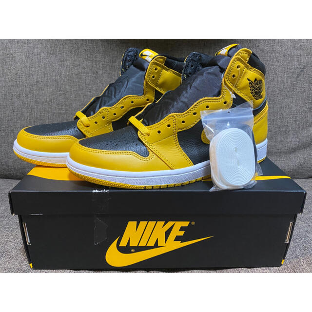 NIKE(ナイキ)のNIKE AIR JORDAN 1 HIGH OG Pollen 28cm メンズの靴/シューズ(スニーカー)の商品写真