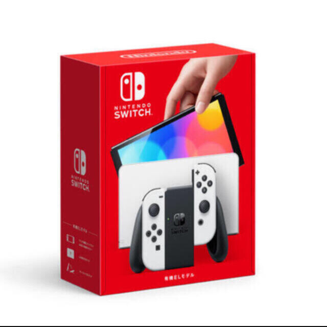 新型Nintendo Switch（有機ELモデル）ホワイト