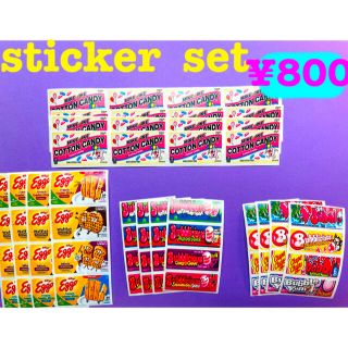 🇺🇸sticker  set🇺🇸(シール)