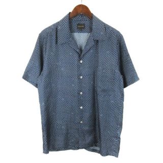 アザー(other)のバナナタイム 21SS ハワイアン アロハシャツ 半袖 ドット XS ネイビー(シャツ)