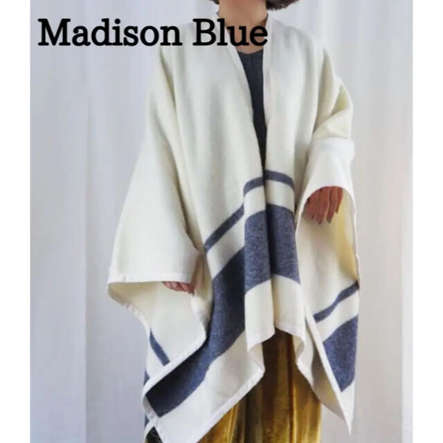 専用【新品未使用】madisonblue ♡ポンチョ　ブランケットコート　ウール65880円