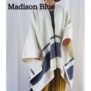 専用【新品未使用】madisonblue ♡ポンチョ　ブランケットコート　ウール