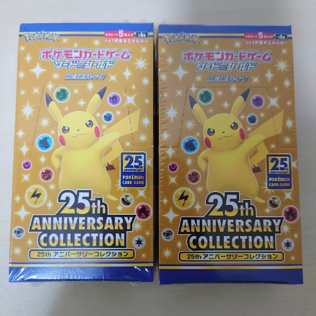 Box/デッキ/パックポケカ 25th ANNIVERSARY COLLECTION 未開封ボックス