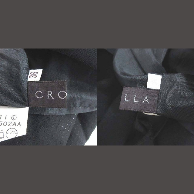 CROLLA(クローラ)のクローラ crolla フレアスカート フィッシュテール ひざ丈 ドット 36 レディースのレディース その他(その他)の商品写真