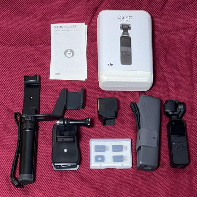 Osmo Pocket 本体とアクセサリー ビデオカメラ