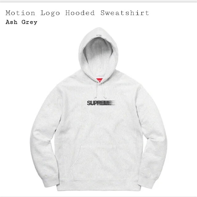 supreme motion logo　フーディー