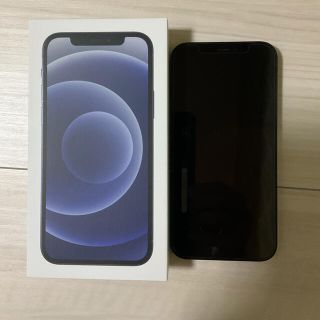 アイフォーン(iPhone)のiPhone12 256gb ブラック SIMフリー 美品 おまけ多数(スマートフォン本体)