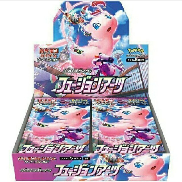 ポケモンカードゲーム フュージョンアーツ 4box シュリンク付き