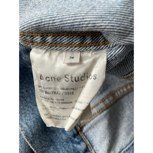 Acne Studios アクネストゥディオズ デニムジャケット