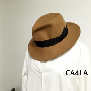 カシラ(CA4LA)のCA4LA ウールフェルト中折れハット(ハット)