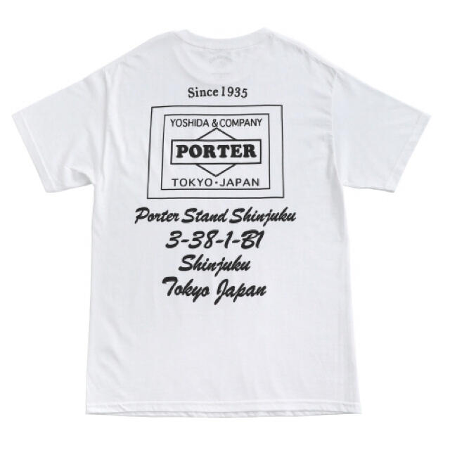 MIN-NANO × PORTER ADDRESS Tee-XXLTシャツ/カットソー(半袖/袖なし)