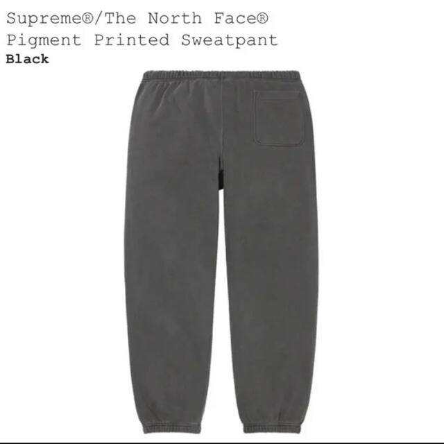 Supreme(シュプリーム)のSupreme The North Face スウェットパンツ ブラック メンズのパンツ(その他)の商品写真