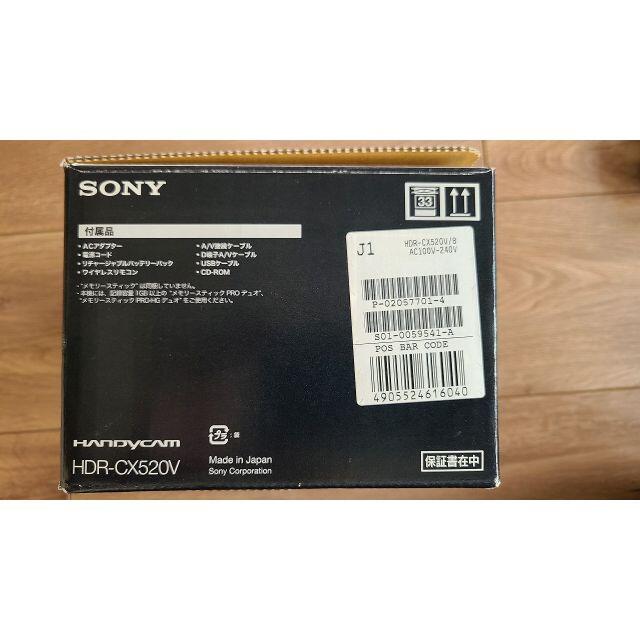 SONY HDR-CX520V+アクセサリーキット