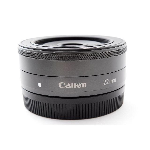 Canon(キヤノン)の■スナップ・夕景・室内■キヤノン CANON EF-M 22mm F2 STM スマホ/家電/カメラのカメラ(レンズ(単焦点))の商品写真