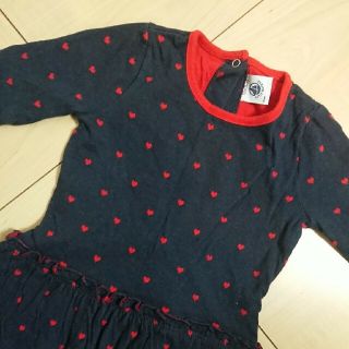 プチバトー(PETIT BATEAU)の☆送料込☆PETIT BATEAU ワンピース80cm(ワンピース)