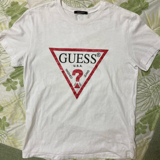 ゲス(GUESS)のGUESS　Tシャツ　ホワイト(白)(Tシャツ/カットソー(半袖/袖なし))