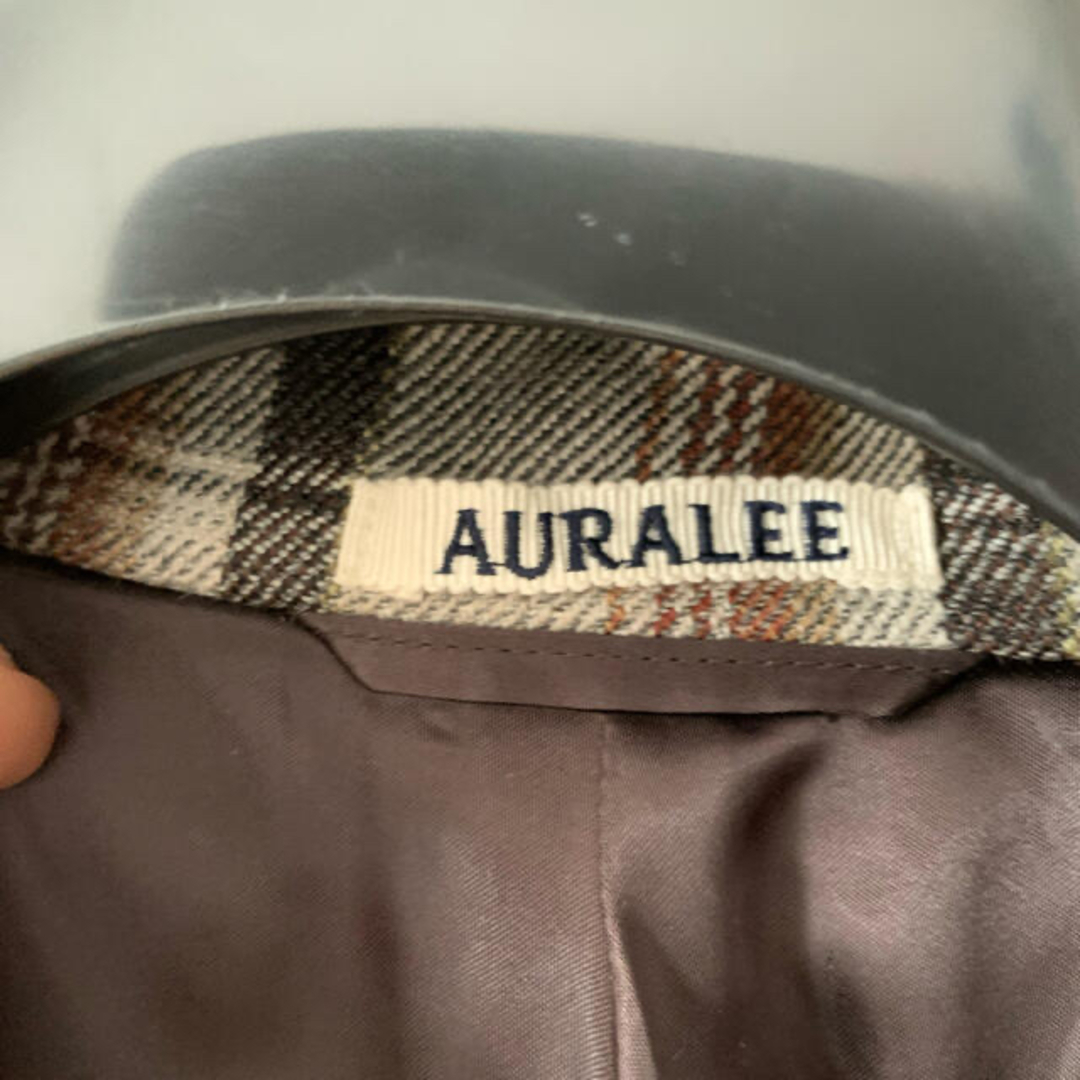 AURALEE - AURALEE オーラリー ダブルフェイス チェック AURALEE - AURALEE オーラリー ダブルフェイス チェック