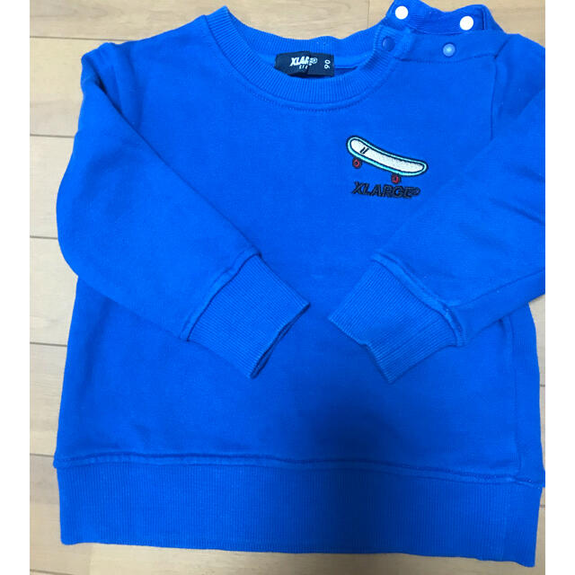 XLARGE(エクストララージ)のトレーナー キッズ/ベビー/マタニティのキッズ服男の子用(90cm~)(Tシャツ/カットソー)の商品写真