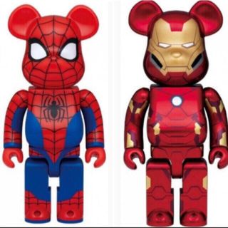 マーベルMARVEL Happyくじ BE@RBRICK ベアブリック　400%(アメコミ)