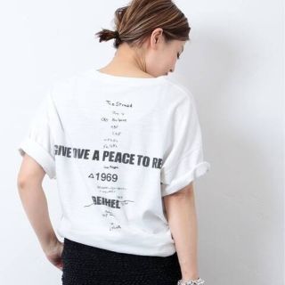 DEUXIEME CLASSE - LOVE A PEACE バックプリントTシャツの通販 by 