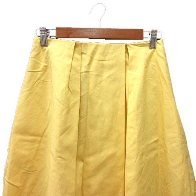 Ballsey(ボールジィ)のボールジー BALLSEY トゥモローランド フレアスカート ひざ丈 34 黄 レディースのレディース その他(その他)の商品写真