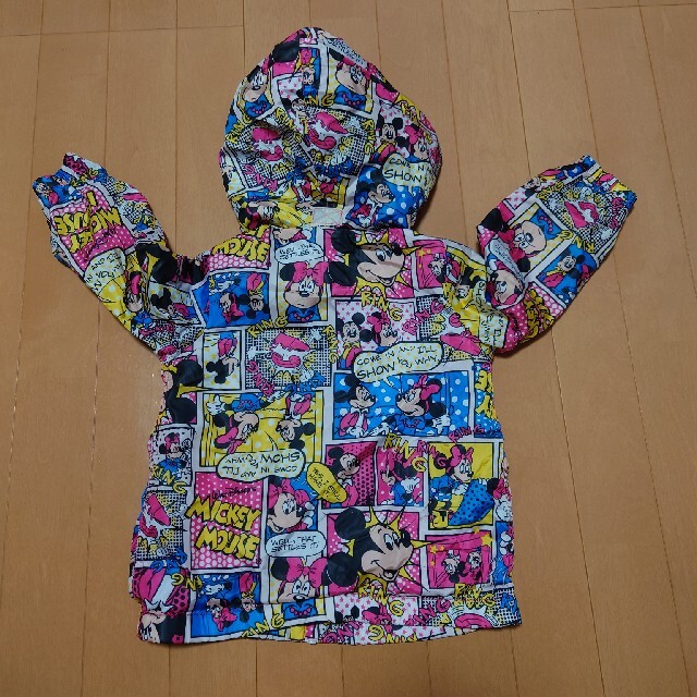 Disney(ディズニー)のディズニー　ウィンドブレーカー　100cm キッズ/ベビー/マタニティのキッズ服女の子用(90cm~)(ジャケット/上着)の商品写真