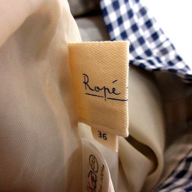 Rope' Picnic(ロペピクニック)のロペピクニック ROPE Picnic スカート プリーツ ミニ ギンガムチェッ レディースのレディース その他(その他)の商品写真