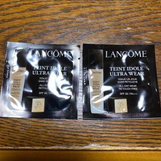 ランコム(LANCOME)のランコム　ファンデーション試供品(サンプル/トライアルキット)