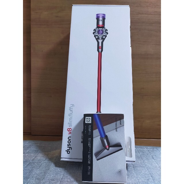 【新品】「ツール付き」dyson SV10K v8 slim fluffy