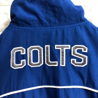 リーボック NFL COLTS ブルゾン フリースジャケット メンズXL相当