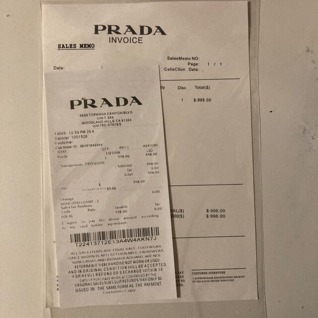 PRADA ショルダーバック