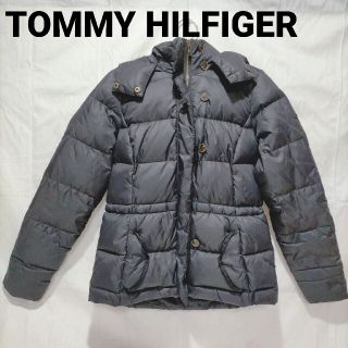 トミーヒルフィガー(TOMMY HILFIGER)の【美品】トミーヒルフィガー ダウン ジャケット  ブラック M レディース(ダウンジャケット)