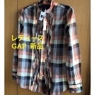 ギャップ(GAP)の期間限定値引き【新品未使用】チェックシャツ　M同様　☆GAP☆タグ付き(シャツ/ブラウス(長袖/七分))