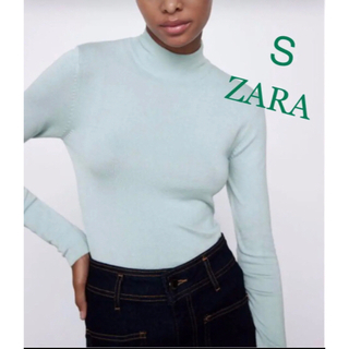 ザラ(ZARA)の新品 未使用 ZARA ハイネック タートルネック セーター S(ニット/セーター)